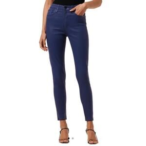 Joe's Jeans high rise skinny ankle coated blue size 26